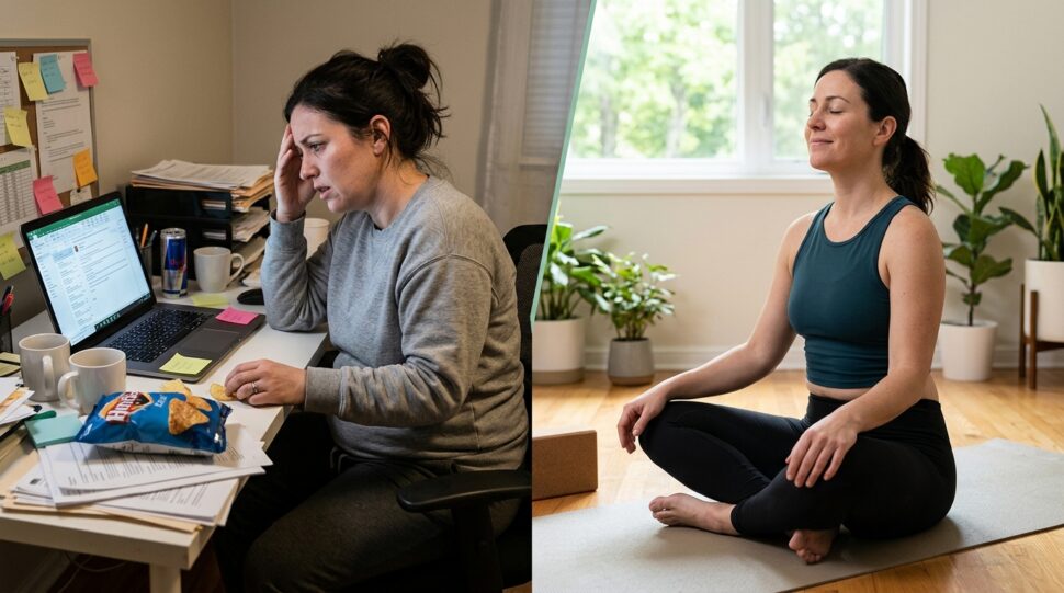 stress-puo-far-restare-grasso-ostinato